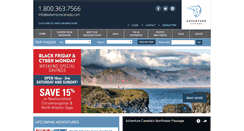 Desktop Screenshot of adventurecanada.com
